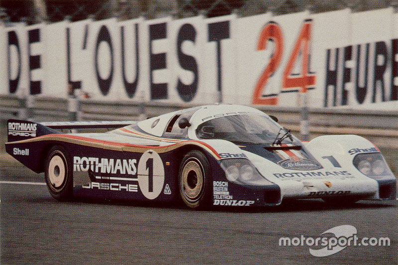#1 Porsche Team Porsche 956: Jacky Ickx, Derek Bell en 1982