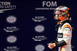 Stoffel Vandoorne, McLaren in parc ferme