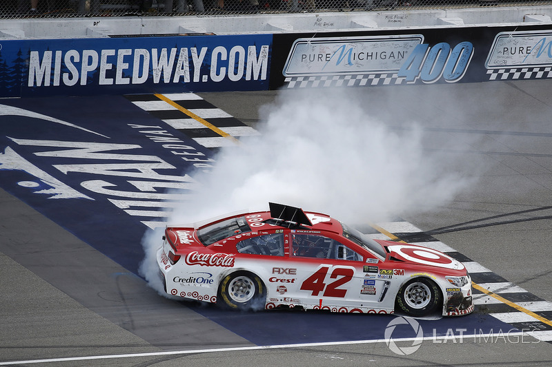 Brooklyn (Michigan): Kyle Larson (Ganassi-Chevrolet)