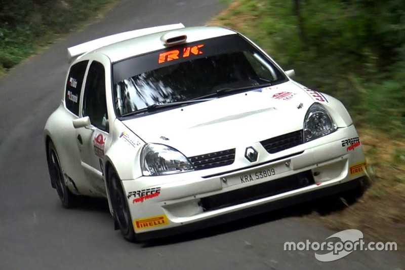 Robert Kubica, Maciek Szczepaniak, Rally Coppa Citta di Lucca, Renault