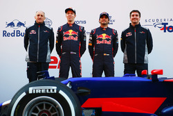 Franz Tost, Team Principal Scuderia Toro Rosso, Daniil Kvyat, Carlos Sainz Jr., Scuderia Toro Rosso STR12, James Key, directeur techniques Scuderia Toro Rosso