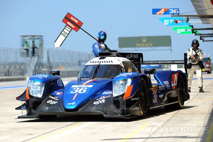 #36 Signatech Alpine A470 Gibson: Andre Negrao, Gustavo Menezes, Nicolas Lapierre