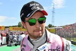 Sergio Pérez, Force India en la parrilla