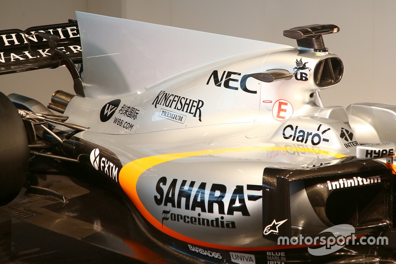 Force India VJM10: Motorhaube