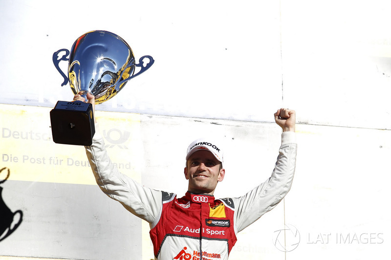 Подіум: переможець Джеймі Грін, Audi Sport Team Rosberg, Audi RS 5 DTM