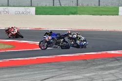 Chute de Michael van der Mark, Pata Yamaha