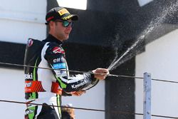 Podium : le troisième, Jonathan Rea, Kawasaki Racing