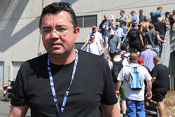 Eric Boullier, directeur de la compétition de McLaren