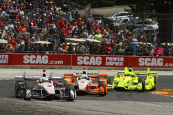 Еліо Кастроневес, Team Penske Chevrolet, Джозеф Ньюгарден, Team Penske Chevrolet, Сімон Пажно, Team