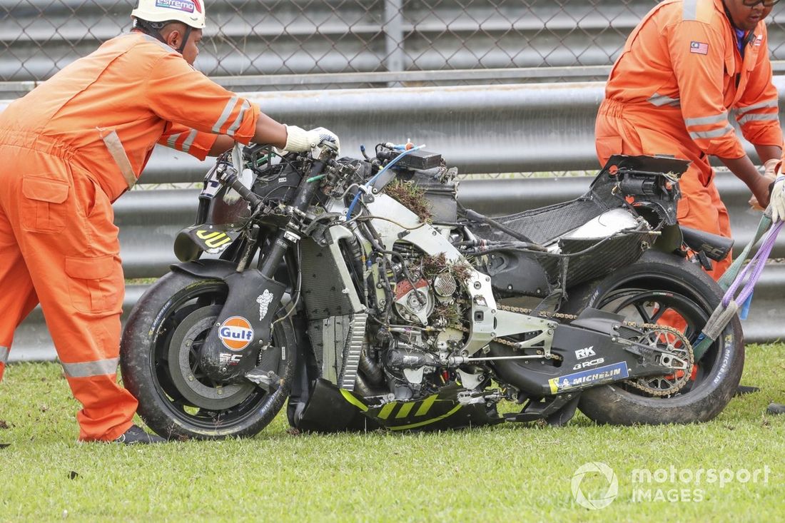 Raúl Fernández, Trackhouse Racing Crash