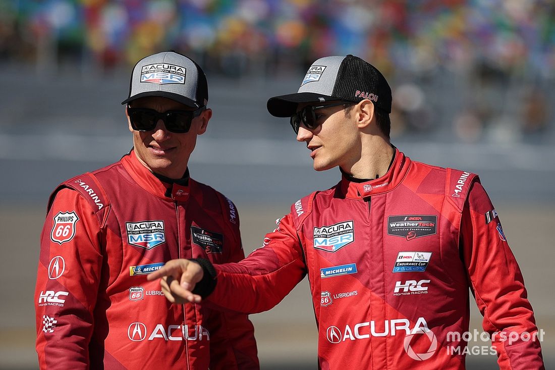 #93 Acura Meyer Shank Racing c/Curb Agajanian Acura ARX-06: Alex Palou, Kaku Ohta