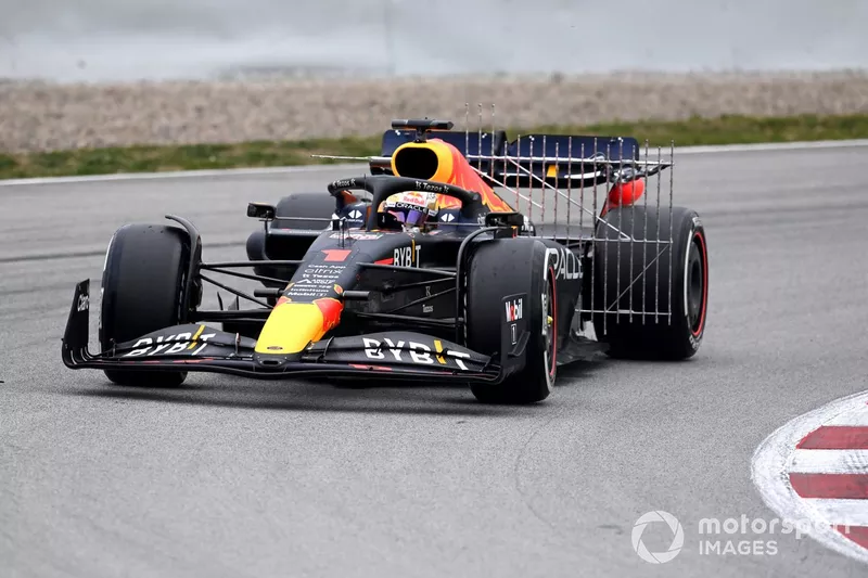 Des capteurs sur la Red Bull RB18 de Max Verstappen