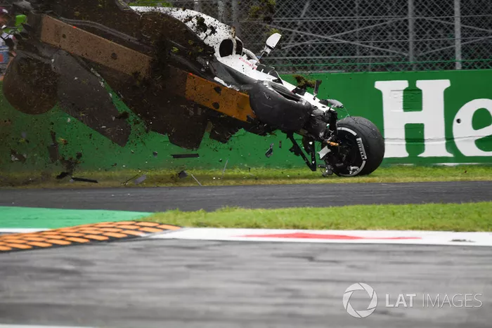 El accidente de Marcus Ericsson, Sauber C37