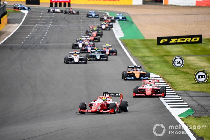 Oscar Piastri, Prema Racing, Frederik Vesti, Prema Racing,  Alexander Peroni, Campos Racing 