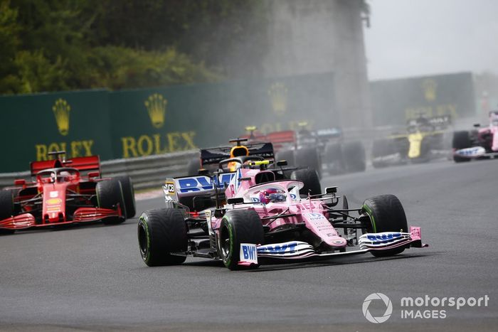 Lance Stroll, Racing Point RP20, Max Verstappen, Red Bull Racing RB16, Sebastian Vettel, Ferrari SF1000