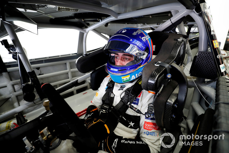 Fernando Alonso en el NASCAR