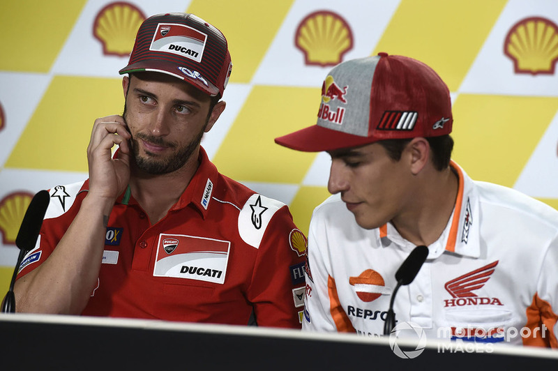 Марк Маркес, Repsol Honda Team, Андреа Довіціозо, Ducati Team