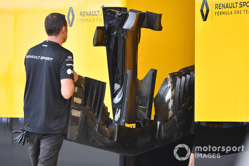 Переднє антикрило Renault Sport F1 Team RS 18, Гран Прі Японії