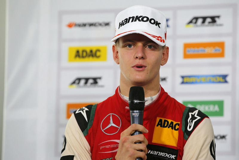 Press conference, Mick Schumacher, PREMA Theodore Racing Dallara F317 - Mercedes-Benz