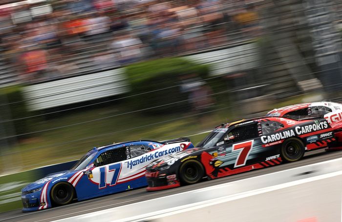 Chase Elliott, Chevrolet, Justin Allgaier, JR Motorsports Chevrolet