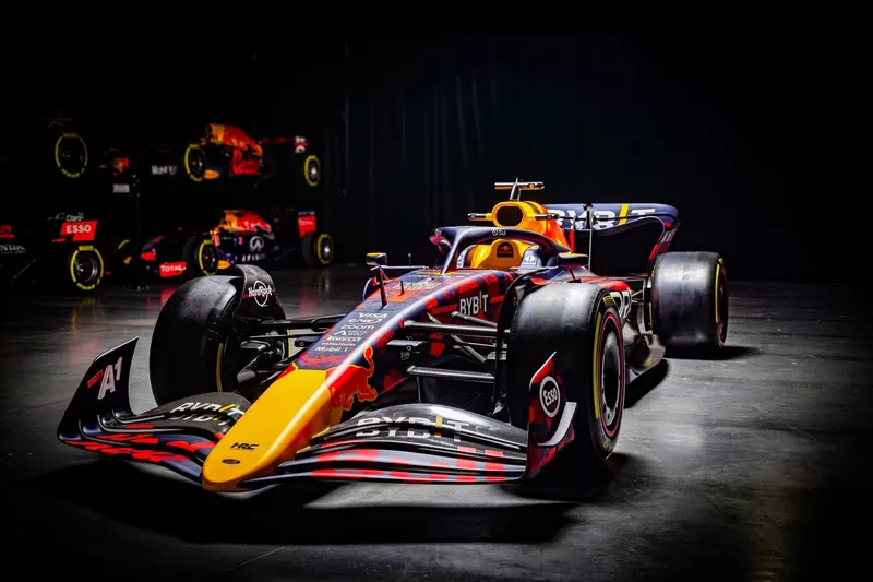 La livrée de la RB20 de Red Bull Racing pour le GP de Grande-Bretagne