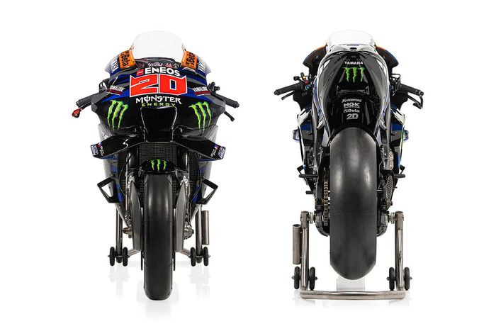 Fabio Quartararo, Yamaha Factory Racing, detalles de la moto