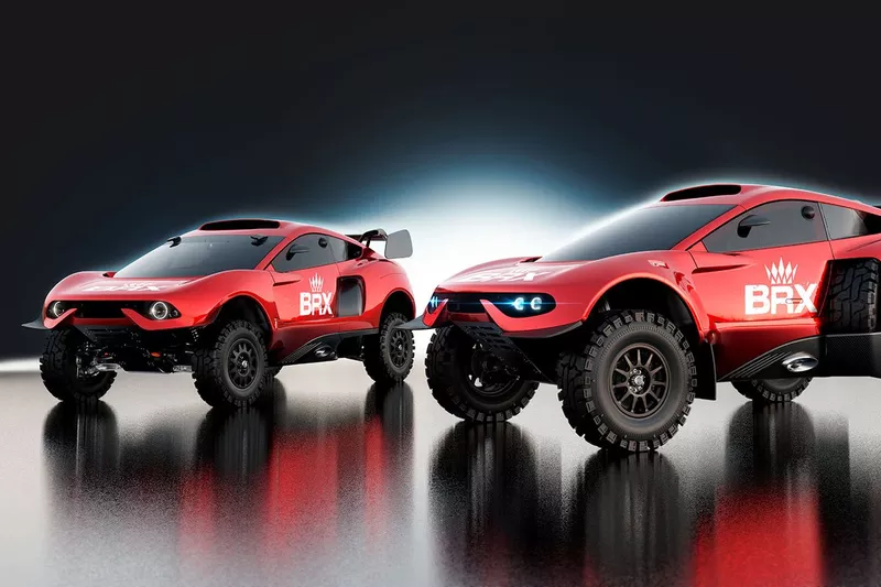 El BRX Hunter T1+ del Bahrain Raid Xtreme para el Dakar 2022