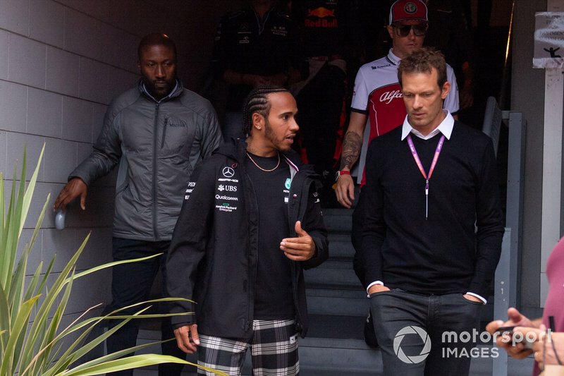 Lewis Hamilton, Mercedes AMG F1 and Alex Wertz