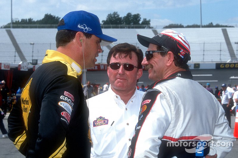 Michael Waltrip, Richard Childress and Dale Earnhardt