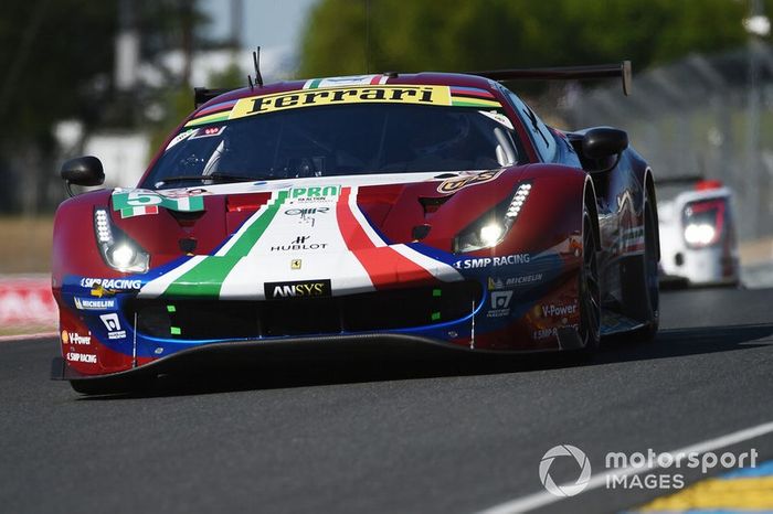 #51 AF Corse Ferrari 488 GTE EVO: Alessandro Pier Guidi, James Calado, Daniel Serra