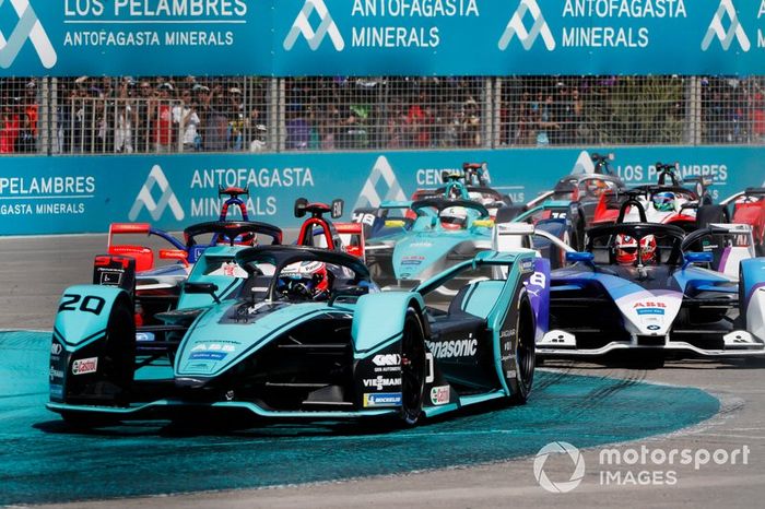 Arrancada Mitch Evans, Jaguar Racing, Jaguar I-Type 4