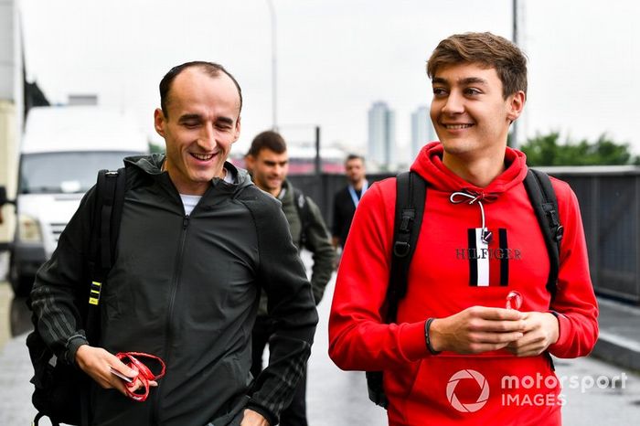 ¿Podrá Kubica ganarle una clasificación a Russell?