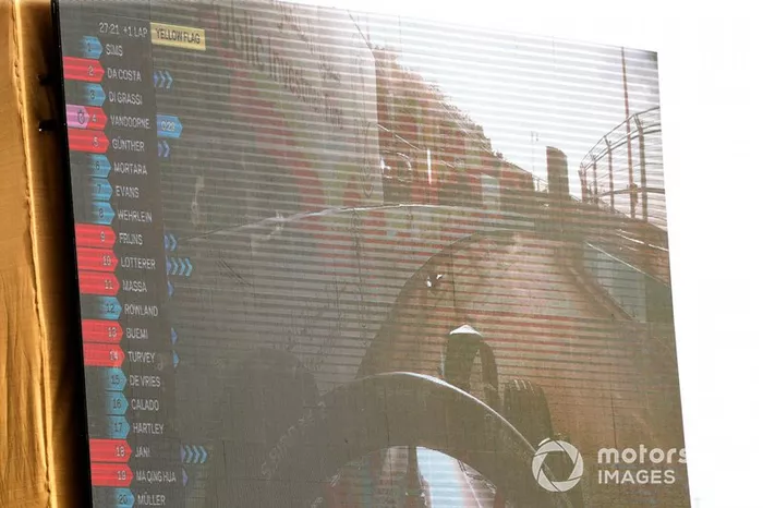 Sam Bird, Virgin Racing, Audi e-tron FE06 abandona