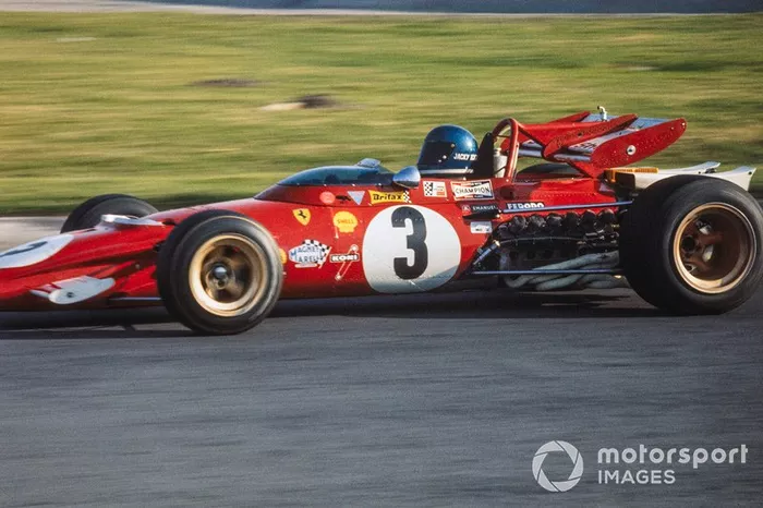 Jacky Ickx, Ferrari, en el GP de México 1970
