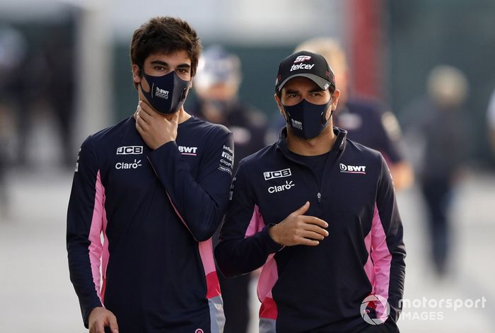 Lance Stroll, Racing Point, Sergio Pérez, Racing Point