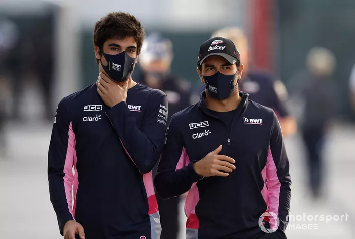 Lance Stroll, Racing Point, Sergio Pérez, Racing Point
