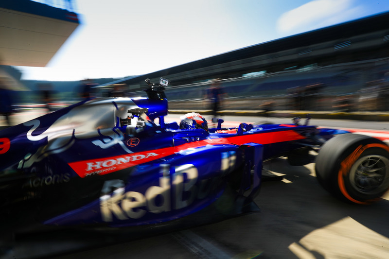 Marc Marquez, prueba el Toro Rosso de F1