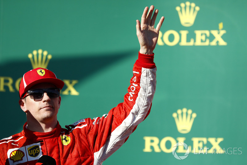 Kimi Raikkonen: “Felizmente foi Seb quem teve sorte. Pelo menos é do nosso time. Fomos rápidos o dia todo, mas foi difícil ultrapassar. Eu segui Hamilton para ver se poderíamos fazer algo nos boxes, mas não. Fiquei em terceiro lugar"