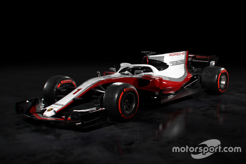 Designstudie: Formel-1-Auto von Porsche