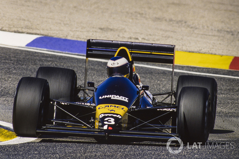 Джонатан Палмер, Tyrrell 017 Ford (5 очков)