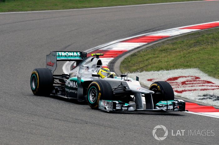 2012: Nico Rosberg, Mercedes F1 W03