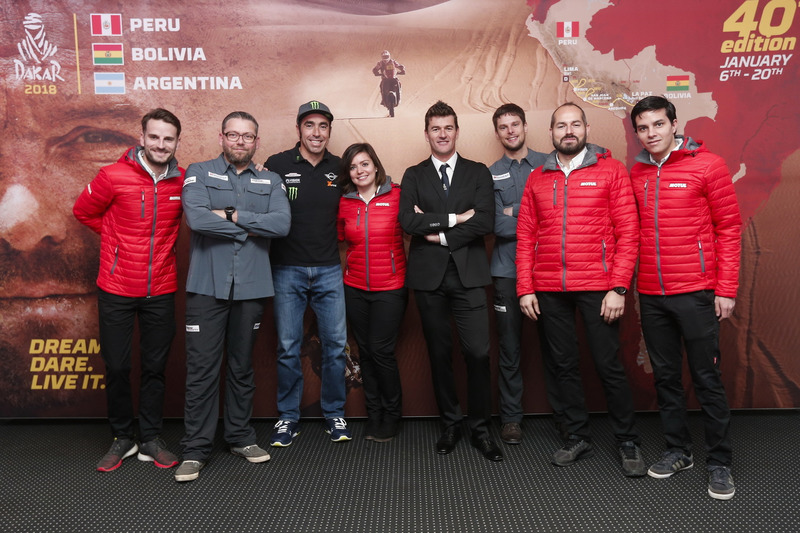 Romain Grabowski, Tobias Henschel, Nani Roma, Leslie Raiwoit, Marc Coma, Marcus Walcher, Joseph Charlot, Camilo Polimeni Solis, Olivier Pain y Marc Coma