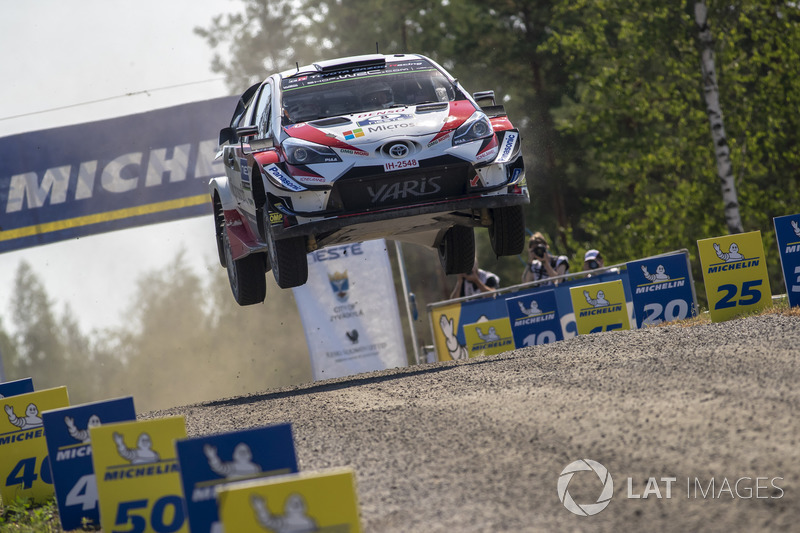 Ott Tanak, Martin Järveoja, Toyota Yaris WRC, Toyota Gazoo Racing
