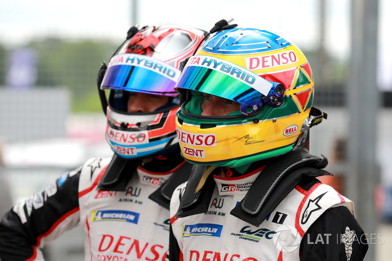 #7 Toyota Gazoo Racing Toyota TS050: Mike Conway, Jose Maria Lopez