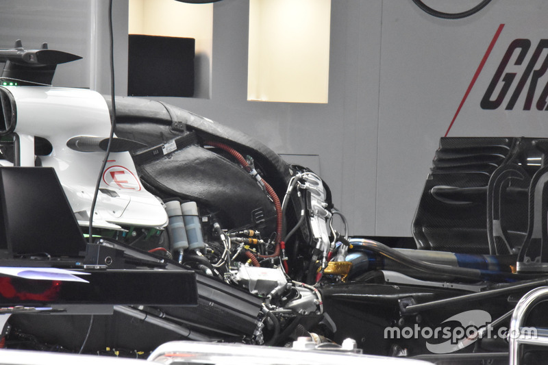 Le moteur de la Haas F1 Team VF-18