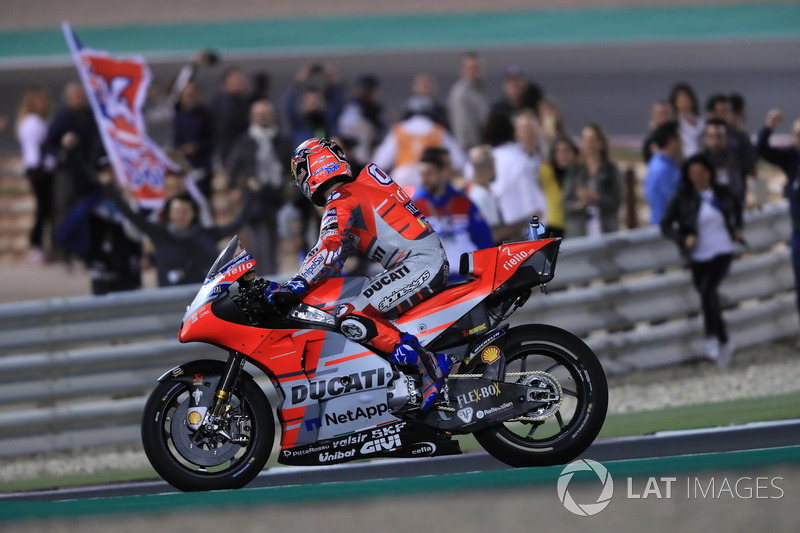 Pemenang MotoGP Qatar, Andrea Dovizioso, Ducati Team