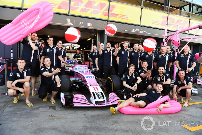 Havaianas sponsort de Force India