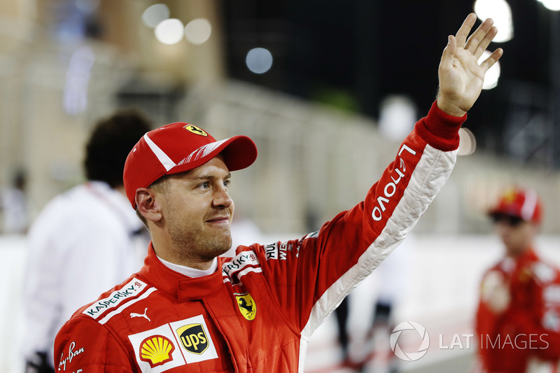 Polesitter Sebastian Vettel, Ferrari SF71H