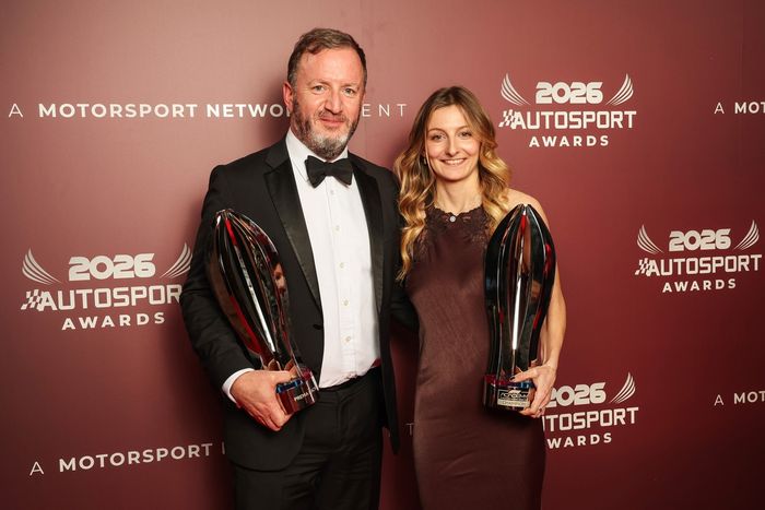 Bradley Lord, Mercedes chief communications officer, Doriane Pin