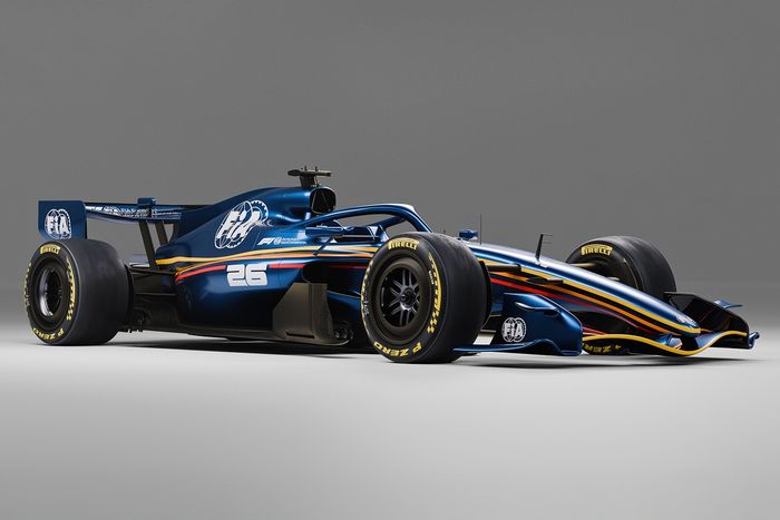 2026 FIA F1 car render